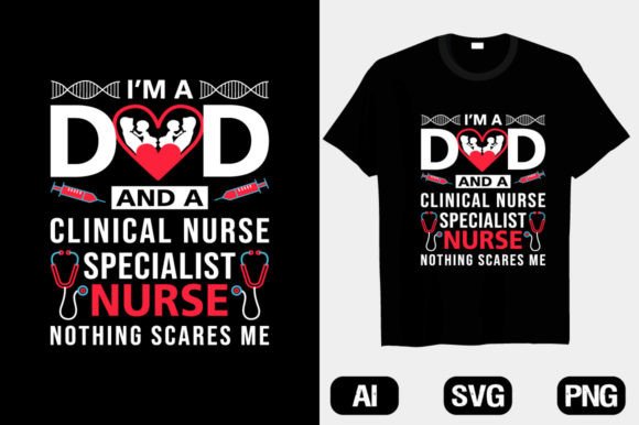 A Bold Nurse Graphic for Crafters and T-Shirt Designs