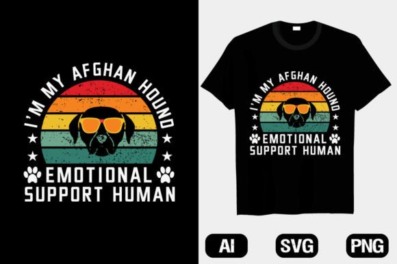 A Crafted Review: Dog Retro Typography Graphics for T-Shirt Designs