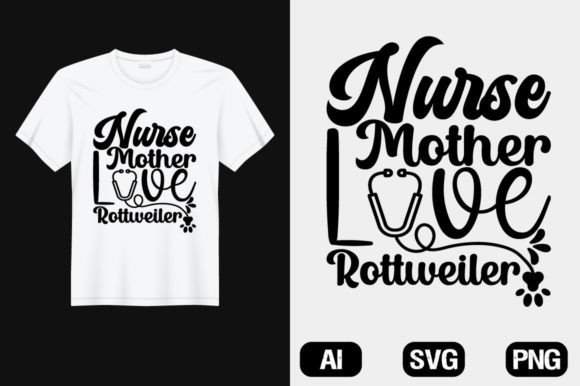 A Designer’s Review of Nurse Mother Love Rottweiler SVG Graphics