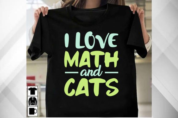 A Love for Math & Cats: T-Shirt Graphics for Web Publishing