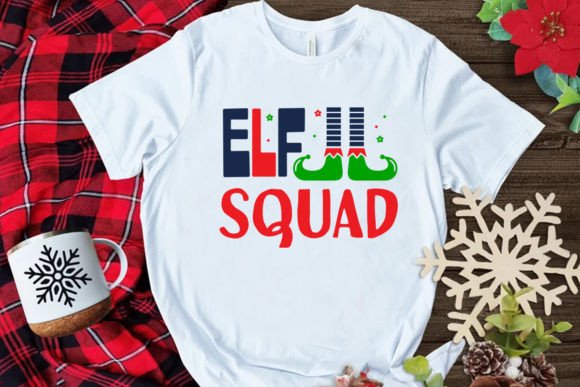 Elf Squad Graphics: A T-Shirt Design with Content Marketing Potential