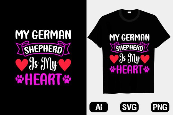 Evaluating a Heart Dog SVG for T-Shirt Design Graphics