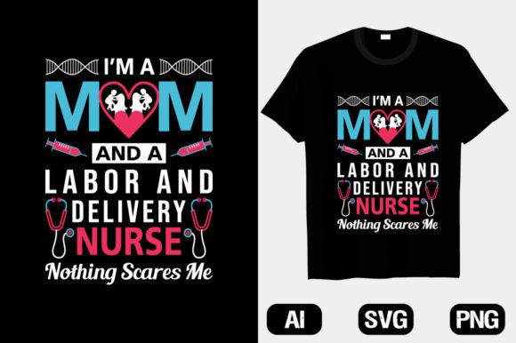 Evaluating a Labor and Delivery Nurse T-Shirt Design for Commercial Use