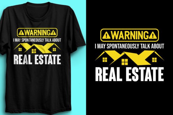 WARNING I MAY SPONTANEOUSLY DESIGN 5 Graphics for T-Shirt Designs